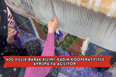 400 Yıllık Barak Kilimi, Kadın Kooperatifiyle Avrupa'ya Açılıyor