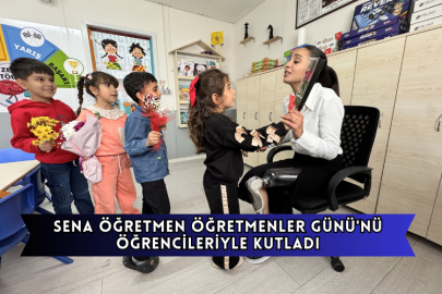 Protezle Ayağa Kalkan Depremzede Sena Öğretmen Öğretmenler Günü'nü Öğrencileriyle Kutladı
