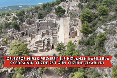 "Geleceğe Miras Projesi" İle Hızlanan Kazılarla Syedra'nın Yüzde 25'i Gün Yüzüne Çıkarıldı