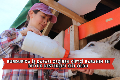 İş Kazası Geçiren Çiftçi Babanın En Büyük Destekçisi Kızı Oldu