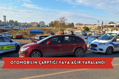 Otomobilin Çarptığı Yaya Ağır Yaralandı