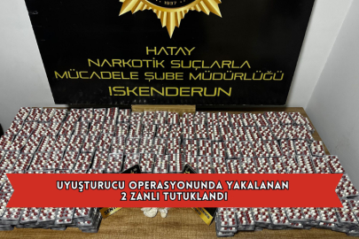 Uyuşturucu Operasyonunda Yakalanan 2 Zanlı Tutuklandı