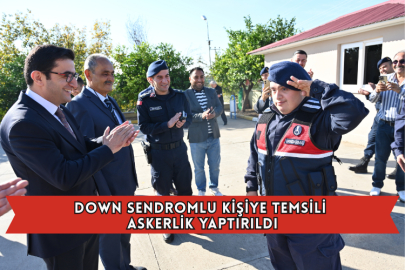 Down Sendromlu Kişiye Temsili Askerlik Yaptırıldı