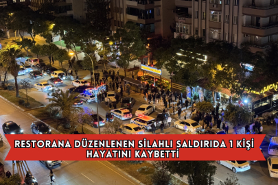 Restorana Düzenlenen Silahlı Saldırıda 1 Kişi Hayatını Kaybetti