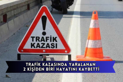 Trafik Kazasında Yaralanan 2 Kişiden Biri Hayatını Kaybetti