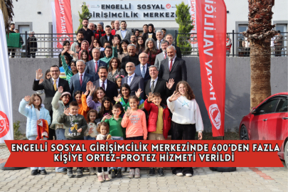 Engelli Sosyal Girişimcilik Merkezinde 600'den Fazla Kişiye Ortez-protez Hizmeti Verildi