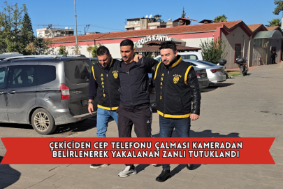 Çekiciden Cep Telefonu Çalması Kameradan Belirlenerek Yakalanan Zanlı Tutuklandı