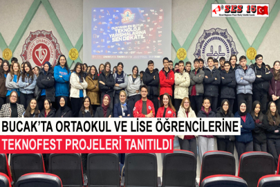 Bucak’ta Ortaokul Ve Lise Öğrencilerine Teknofest Projeleri Tanıtıldı