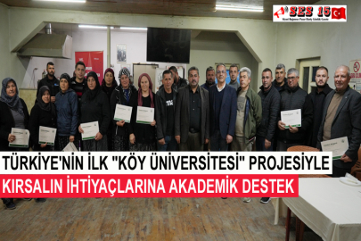 Türkiye'nin İlk "Köy Üniversitesi" Projesiyle Kırsalın İhtiyaçlarına Akademik Destek
