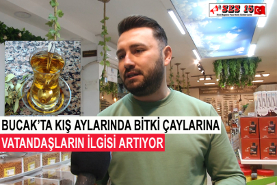 Bucak’ta Kış Aylarında Bitki Çaylarına Vatandaşların İlgisi Artıyor