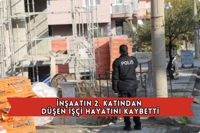 İnşaatın 2. Katından Düşen İşçi Hayatını Kaybetti