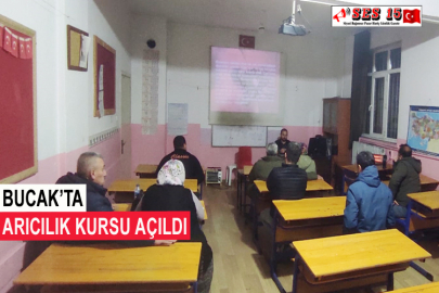 Bucak’ta Arıcılık Kursu Açıldı