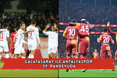 Galatasaray İle Antalyaspor 59. Randevuda