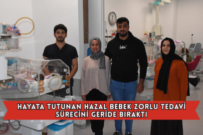 Hayata Tutunan Hazal Bebek Zorlu Tedavi Sürecini Geride Bıraktı