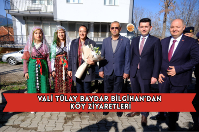 Vali Tülay Baydar Bilgihan’dan Köy Ziyaretleri