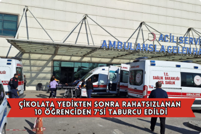 Çikolata Yedikten Sonra Rahatsızlanan 10 Öğrenciden 7'si Taburcu Edildi