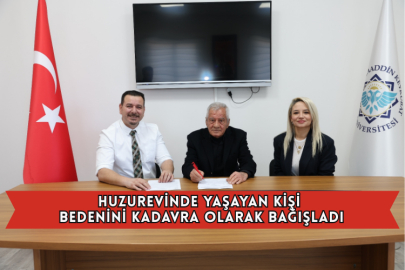 Huzurevinde Yaşayan Kişi Bedenini Kadavra Olarak Bağışladı