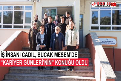 İş İnsanı Cadıl, Bucak MESEM’de “Kariyer Günleri’nin” Konuğu Oldu