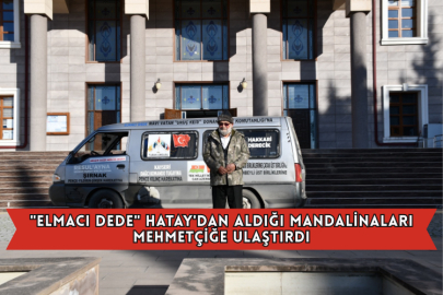 "Elmacı Dede" Hatay'dan Aldığı Mandalinaları Mehmetçiğe Ulaştırdı