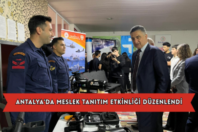 Antalya'da Meslek Tanıtım Etkinliği Düzenlendi