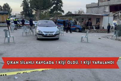 Çıkan Silahlı Kavgada 1 Kişi Öldü, 1 Kişi Yaralandı