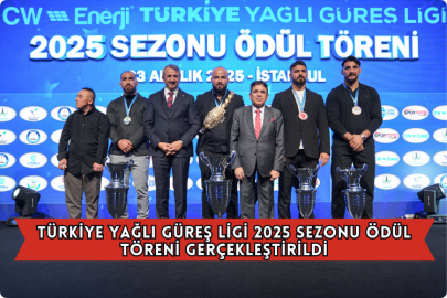 Türkiye Yağlı Güreş Ligi 2025 Sezonu Ödül Töreni Gerçekleştirildi