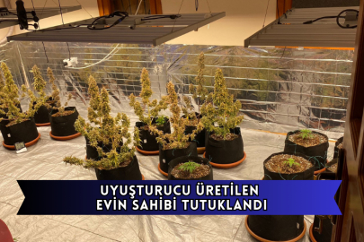Uyuşturucu Üretilen Evin Sahibi Tutuklandı