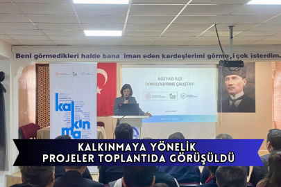 Kalkınmaya Yönelik Projeler Toplantıda Görüşüldü