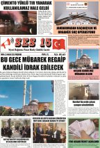 Ses 15 Gazetesi 25 Aralık 2025