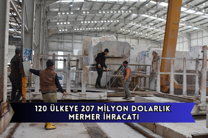 Afyonkarahisar'dan 120 Ülkeye 207 Milyon Dolarlık Mermer İhracatı