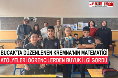Bucak’ta Düzenlenen Kremna’nın Matematiği Atölyeleri Öğrencilerden Büyük İlgi Gördü