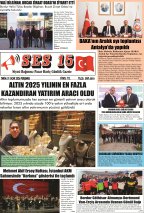 Ses 15 Gazetesi 01 Ocak 2026