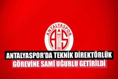 Antalyaspor'da Teknik Direktörlük Görevine Sami Uğurlu Getirildi
