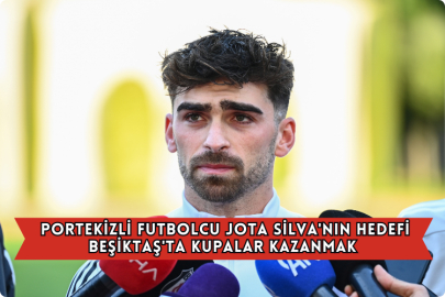 Portekizli Futbolcu Jota Silva'nın Hedefi Beşiktaş'ta Kupalar Kazanmak