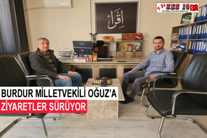 Burdur Milletvekili Oğuz’a Ziyaretler Sürüyor