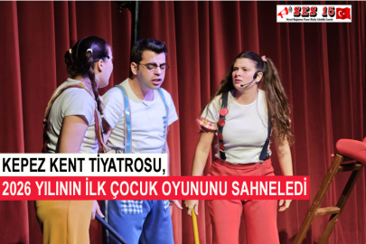 Kepez Kent Tiyatrosu, 2026 Yılının İlk Çocuk Oyununu Sahneledi