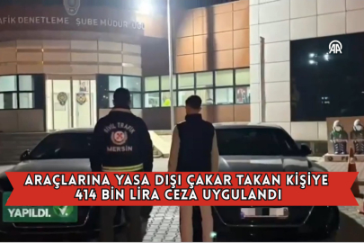 Araçlarına Yasa Dışı Çakar Takan Kişiye 414 Bin Lira Ceza Uygulandı