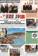 Ses 15 Gazetesi 08 Ocak 2026