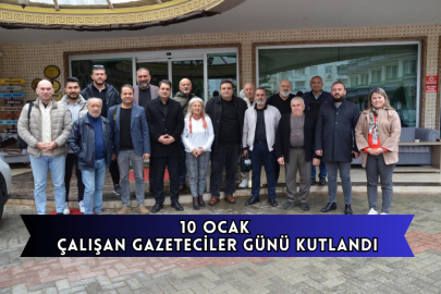 10 Ocak Çalışan Gazeteciler Günü Kutlandı