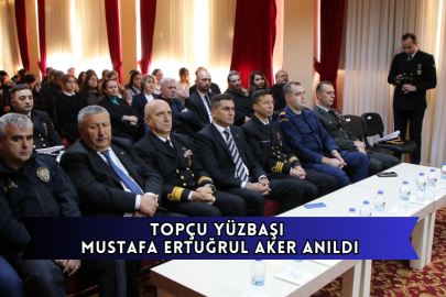 Kaş'ta Topçu Yüzbaşı Mustafa Ertuğrul Aker Anıldı