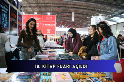 18. Kitap Fuarı Açıldı