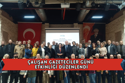 Çalışan Gazeteciler Günü Etkinliği Düzenlendi
