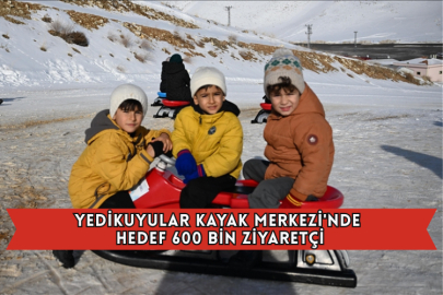 Yedikuyular Kayak Merkezi'nde Hedef 600 Bin Ziyaretçi
