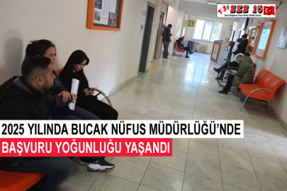 2025 Yılında Bucak Nüfus Müdürlüğü’nde Başvuru Yoğunluğu Yaşandı