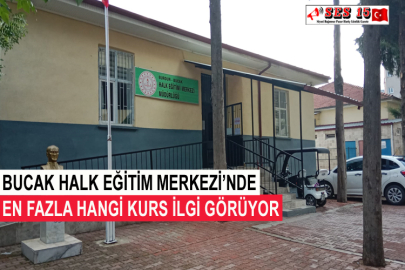 Bucak Halk Eğitim Merkezi’nde En Fazla Hangi Kurs İlgi Görüyor