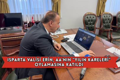Isparta Valisi Erin, AA'nın "Yılın Kareleri" Oylamasına Katıldı