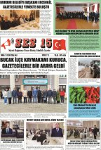 Ses 15  Gazetesi 13 Ocak 2026