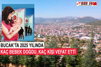Bucak’ta 2025 Yılında Kaç Bebek Doğdu, Kaç Kişi Vefat Etti