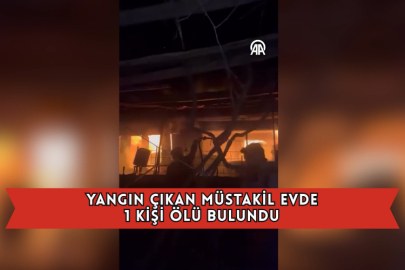 Alanya'da Yangın Çıkan Müstakil Evde 1 Kişi Ölü Bulundu