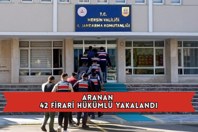 Aranan 42 Firari Hükümlü Yakalandı